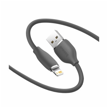 Kabel USB-A => Apple Lightning 1,2m 2,4A črn Baseus Jelly (CAGD000001) Kabel USB-A => Apple Lightning 1,2m 2,4A črn Baseus Jelly (CAGD000001)