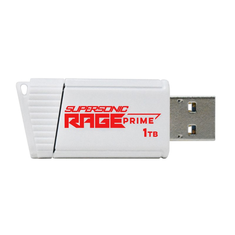 Spominski ključek 1TB USB3.2 Patriot Supersonic Rage 600MB/s plastičen bel (PEF1TBRPMW32U)