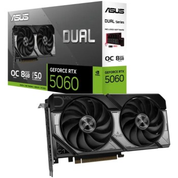 Grafična kartica nVidia RTX 5060 Asus Dual - 8GB GDDR7 (90YV0N12-M0NA00) Grafična kartica nVidia RTX 5060 Asus Dual - 8GB GDDR7 (90YV0N12-M0NA00)