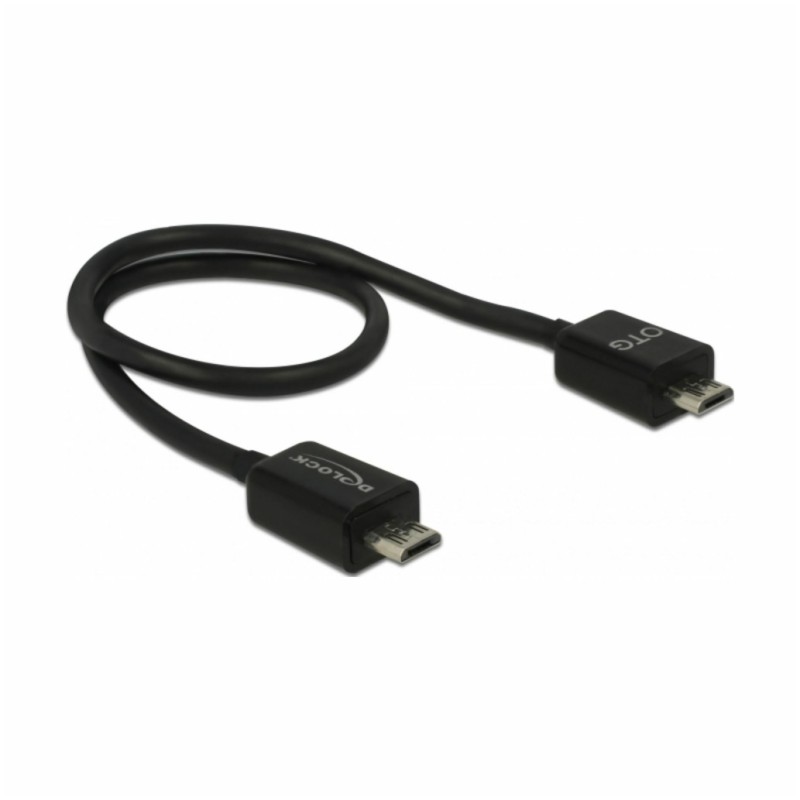 Kabel USB B mikro => B mikro Delock 0,3m+ USB power sharing 83570 Delock Kabel USB B mikro => B mikro Delock 0,3m+ USB power sharing 83570