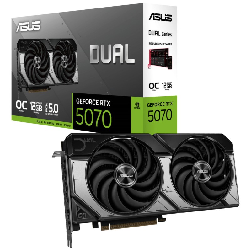 Grafična kartica nVidia RTX5070 Asus Gaming - 12GB GDDR7 (90YV0M17-M0NA00) ASUS Grafična kartica nVidia RTX5070 Asus Gaming - 12GB GDDR7 (90YV0M17-M0NA00)