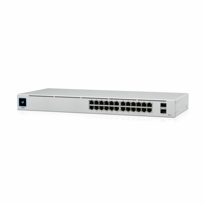 STIKALO 24-PORT + 2x SFP Ubiquiti 10/100/1000 (USW-24-EU)