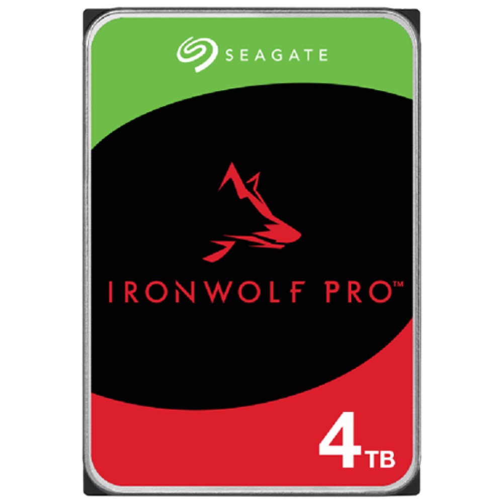 Trdi disk 4TB SATA3 Seagate IronWolf PRO 6GB/s 256MB 7.200 - primerno za NAS (ST4000NT001)