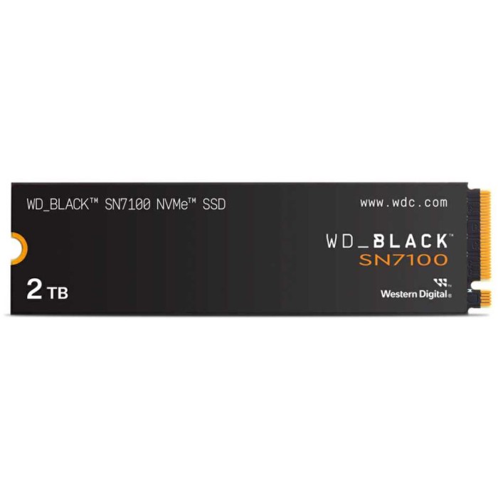 Disk SSD M.2 NVMe PCIe 4.0 2TB WD Black SN7100 2280 7250/6900MB/s (WDS200T4X0E) Disk SSD M.2 NVMe PCIe 4.0 2TB WD Black SN7100 2280 7250/6900MB/s (WDS200T4X0E)