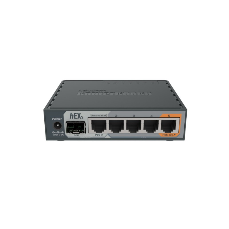 STIKALO 5-PORT + 1x SFP Razni proizvajalci HEX S 10/100/1000 (RB760IGS) Razni proizvajalci STIKALO 5-PORT + 1x SFP Razni proizvajalci HEX S 10/100/1000 (RB760IGS)