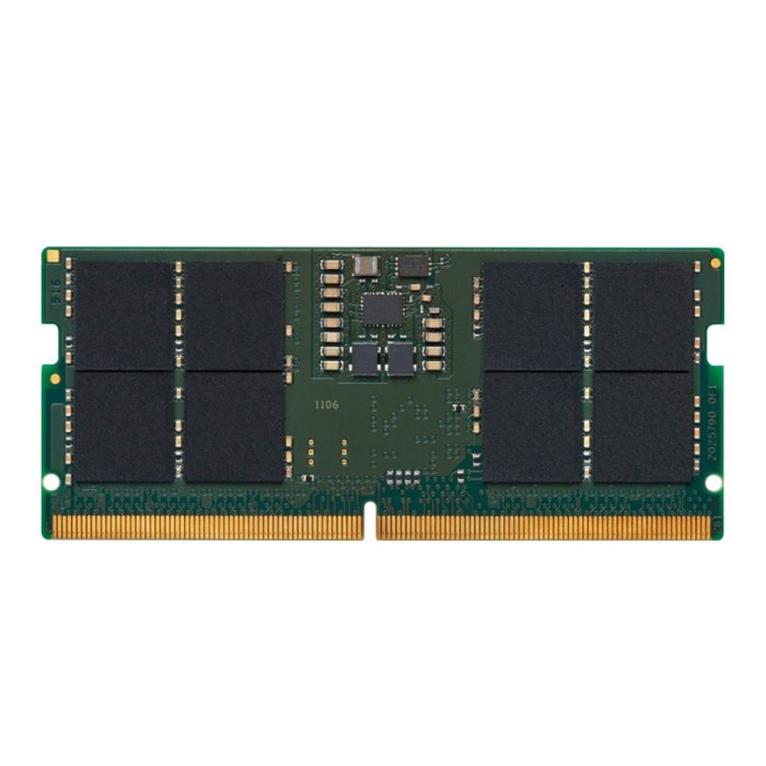 SO-DIMM DDR5 16GB 5600MHz CL46 Single (1x16GB) Kingston Value 1,1V Notesniki zelena (KVR56S46BS8-16)