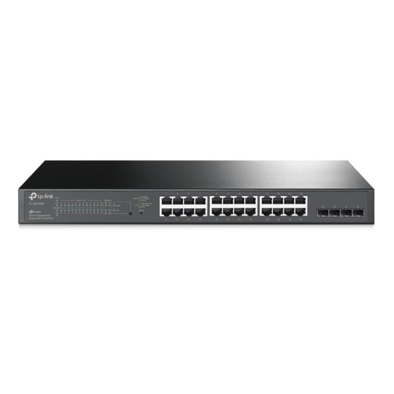 STIKALO 24-PORT POE+ + 4x SFP TP-Link gigabit (TL-SG2428P) TP-LINK STIKALO 24-PORT POE+ + 4x SFP TP-Link gigabit (TL-SG2428P)