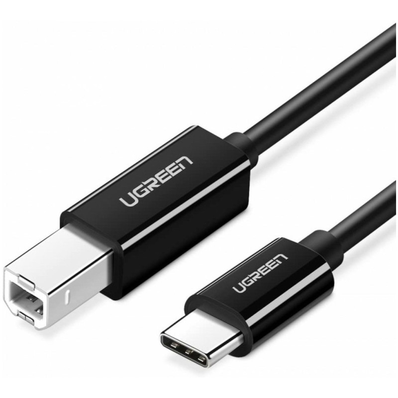 Kabel USB-C (m) => USB-B (m) 2.0 2,00m US241 Ugreen (50446)