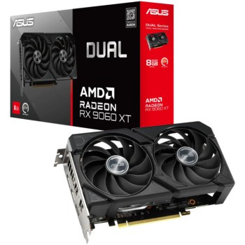 Grafična kartica AMD RX9060 XT Asus Dual - 8GB GDDR6  | 1xHDMI 2.1b 2xDisplayport 2.1a (90YV0MI1-M0NA00) Grafična kartica AMD RX9060 XT Asus Dual - 8GB GDDR6  | 1xHDMI 2.1b 2xDisplayport 2.1a (90YV0MI1-M0NA00)