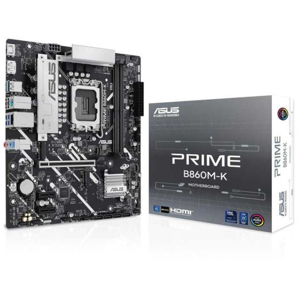 Osnovna plošča LGA1851 Asus PRIME B860M-K microATX 1xHDMI 1xDisplayPort ASUS Osnovna plošča LGA1851 Asus PRIME B860M-K microATX 1xHDMI 1xDisplayPort