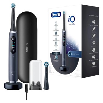 Zobna ščetka električna Oral-B iO 9N Lux Edition s senzitive glavo polnilna + potovalni polnilnik črna (9N Black Onyx) Zobna ščetka električna Oral-B iO 9N Lux Edition s senzitive glavo polnilna + potovalni polnilnik črna (9N Black Onyx)
