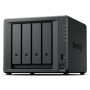 NAS ohišje Synology DS425+ 4x 3,5''SATA HDD 2x M.2 NVMe Intel Celeron J4125 4-core (4-thread) 2.0 GHz 2GB DDR4 non-ECC 1x RJ-45 1GbE 1x RJ-45 2.5 GbE 2x USB 3.2 Gen1