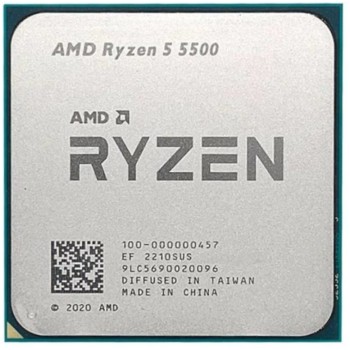 Procesor AMD AM4 Ryzen 5 5500 6C/12T 3.6GHz/4.2GHz tray 65W brez grafike brez hladilnika Procesor AMD AM4 Ryzen 5 5500 6C/12T 3.6GHz/4.2GHz tray 65W brez grafike brez hladilnika