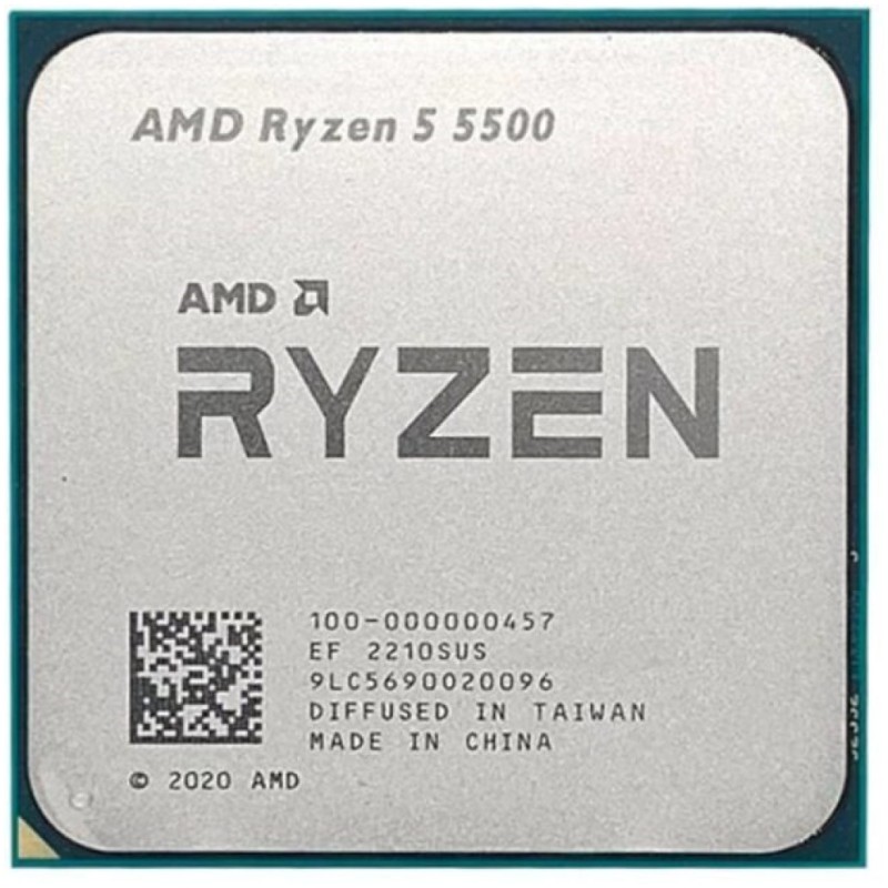 Procesor AMD AM4 Ryzen 5 5500 6C/12T 3.6GHz/4.2GHz tray 65W brez grafike brez hladilnika AMD Procesor AMD AM4 Ryzen 5 5500 6C/12T 3.6GHz/4.2GHz tray 65W brez grafike brez hladilnika