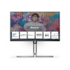 Monitor AOC 68,6 cm (27,0) Q27U3CV 2560x1440 Grafika 75Hz IPS 4ms HDMI DisplayPort USB-C 96W DP-Out 4xUSB3.2 USB-C-Out Pivot Zvočniki 2x3W 3H DCI-P3-98% AdaptiveSync RJ45 HDR400 AOC Monitor AOC 68,6 cm (27,0) Q27U3CV 2560x1440 Grafika 75Hz IPS 4ms HDMI DisplayPort USB-C 96W DP-Out 4xUSB3.2 USB-C-Out Pivot Zvočniki 2x3W 3H DCI-P3-98% AdaptiveSync RJ45 HDR400