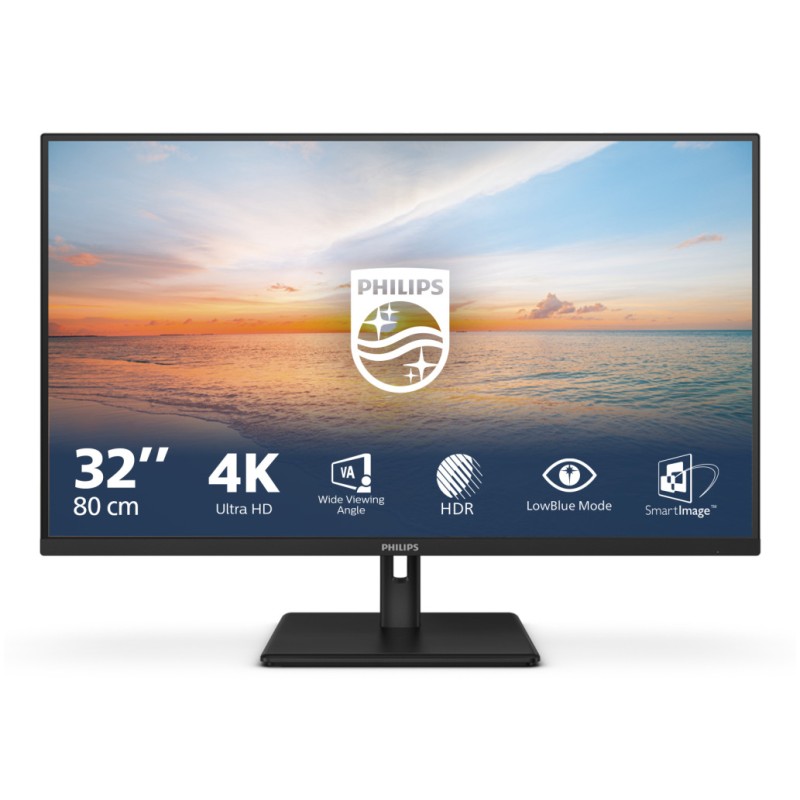 Monitor Philips 80 cm (31,5) 32E1N1800LA 3840x2160 VA 4ms 2xHDMI DisplayPort Zvočniki 3H DCI-P3-81% AdaptiveSync HDR10 1000-Series PHILIPS Monitor Philips 80 cm (31,5) 32E1N1800LA 3840x2160 VA 4ms 2xHDMI DisplayPort Zvočniki 3H DCI-P3-81% AdaptiveSync HDR10 1000-Series