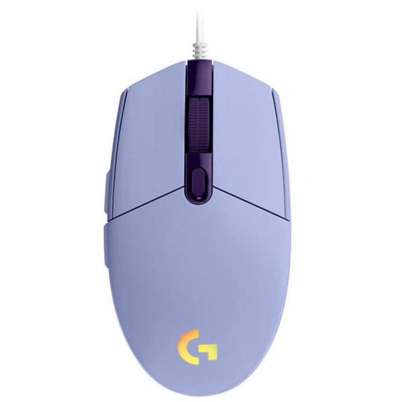 Miš Logitech USB G102 optična LightSync 8000DPI vijolična (910-005854) LOGITECH Miš Logitech USB G102 optična LightSync 8000DPI vijolična (910-005854)