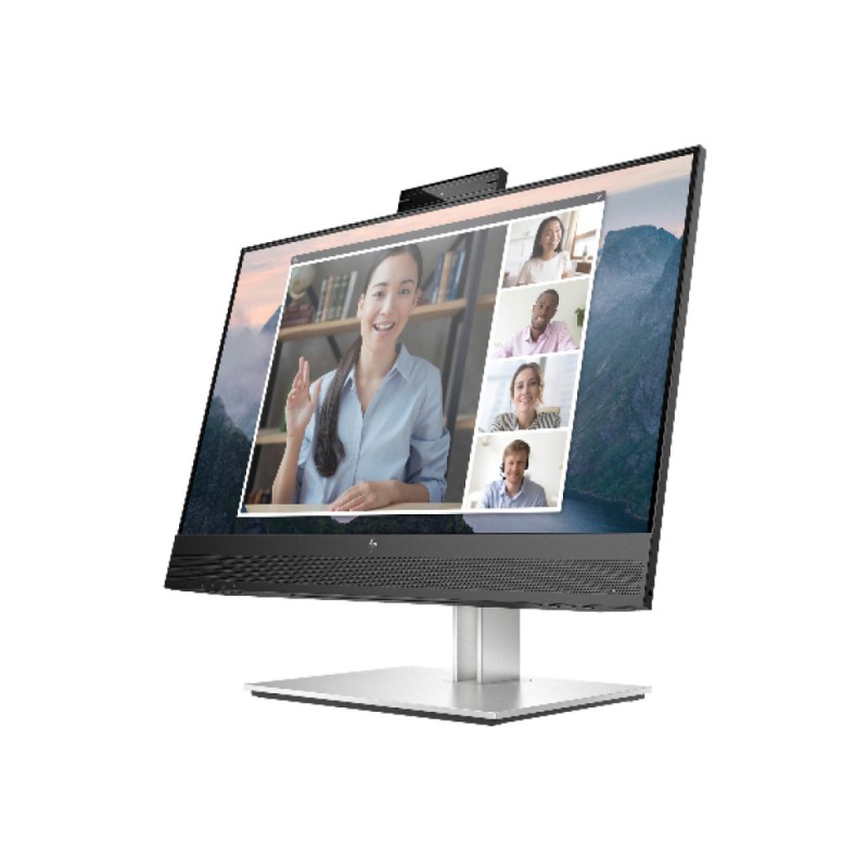 Monitor HP 60,5 cm (23,8) E24mv G4 1920x1080 IPS 5ms VGA HDMI DisplayPort 4xUSB3.2 Pivot Kamera Zvočniki 3H NTSC72% HP Monitor HP 60,5 cm (23,8) E24mv G4 1920x1080 IPS 5ms VGA HDMI DisplayPort 4xUSB3.2 Pivot Kamera Zvočniki 3H NTSC72%