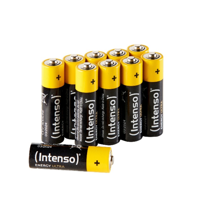 Baterijski vložek Intenso 1,5V AA/LR6 10 kos Intenso Energy Ultra (7501920) INTENSO Baterijski vložek Intenso 1,5V AA/LR6 10 kos Intenso Energy Ultra (7501920)