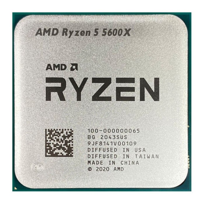 Procesor AMD AM4 Ryzen 5 5600X 6C/12T 3.7GHz/4.6GHz tray 95W brez grafike brez hladilnika Procesor AMD AM4 Ryzen 5 5600X 6C/12T 3.7GHz/4.6GHz tray 95W brez grafike brez hladilnika