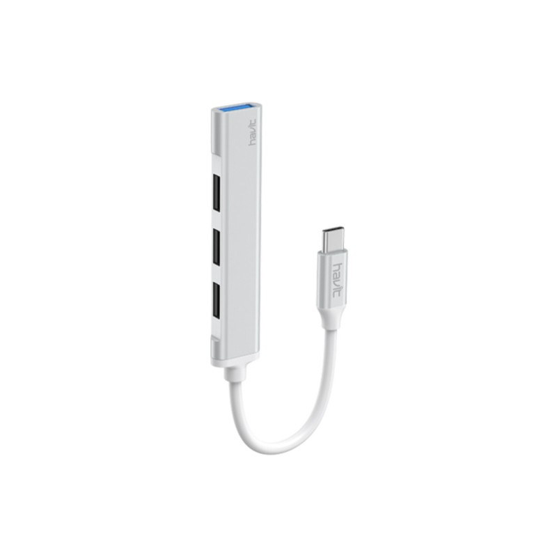 HUB USB-C => 1xUSB3.0(A) 3xUSB2.0(A) Havit Hub HV-HB41