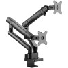 Nosilec za LCD monitor 58,4 - 81,28 cm (23-32) IcyBox dvojni nosilec z montažo na rob mize Icy Box Nosilec za LCD monitor 58,4 - 81,28 cm (23-32) IcyBox dvojni nosilec z montažo na rob mize