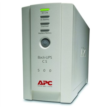 UPS APC Back-UPS CS BK500EI Offline 500VA 300W UPS brezprekinitveno napajanje (BK500EI) UPS APC Back-UPS CS BK500EI Offline 500VA 300W UPS brezprekinitveno napajanje (BK500EI)