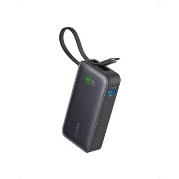 Prenosna baterija Anker 545 Nano Powerbank 10.000mAh z vgrajenim kablom USB-C 1x USB-A 1x USB-C 30W črna (A1259G11) Prenosna baterija Anker 545 Nano Powerbank 10.000mAh z vgrajenim kablom USB-C 1x USB-A 1x USB-C 30W črna (A1259G11)
