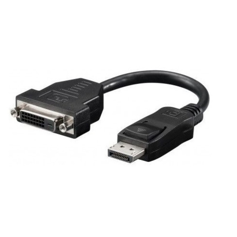 Adapter DisplayPort (m) => DVI-D 24+1) Goobay 0,20m (69873) Goobay Adapter DisplayPort (m) => DVI-D 24+1) Goobay 0,20m (69873)