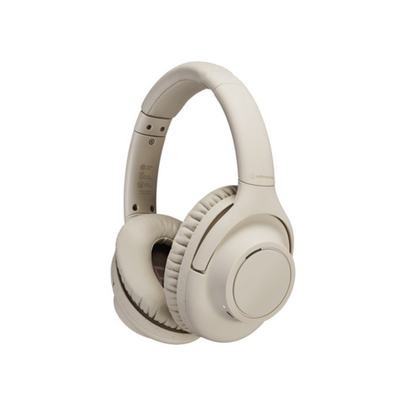 Slušalke brezžične Audio-Technica naglavne z mikrofonom BT USB-C S300BT bež (ATH-S300BTBG) Audio-Technica Slušalke brezžične Audio-Technica naglavne z mikrofonom BT USB-C S300BT bež (ATH-S300BTBG)