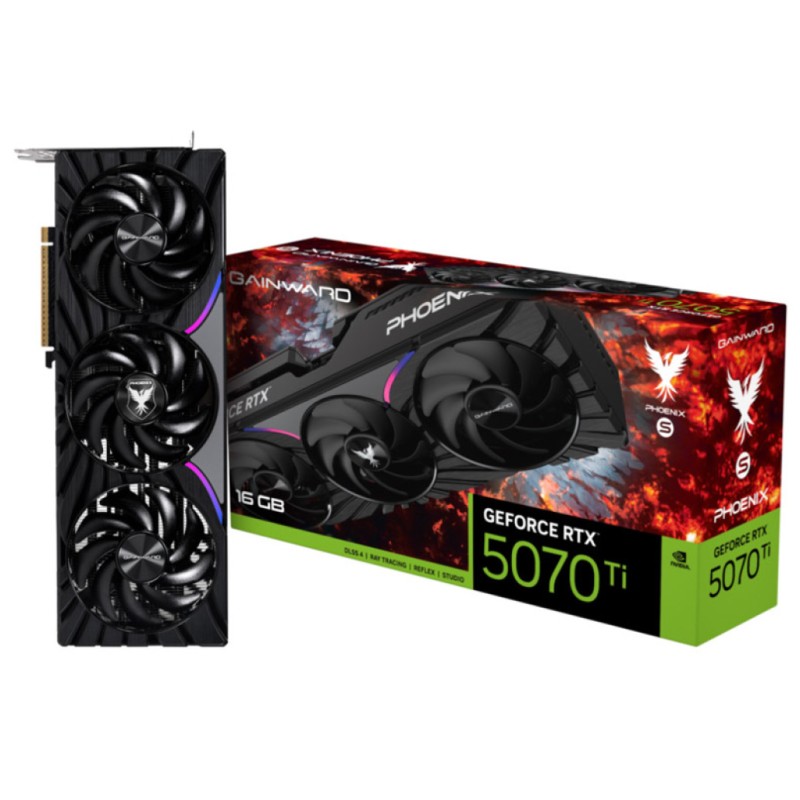 Grafična kartica nVidia RTX5070 Gainward Phoenix S - 16GB GDDR7 (NE7507T019T2-GB2031K) Gainward Grafična kartica nVidia RTX5070 Gainward Phoenix S - 16GB GDDR7 (NE7507T019T2-GB2031K)