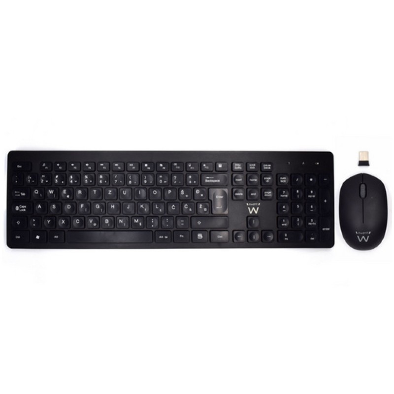 Tipkovnica in miš Ewent USB Multimedia Combo SLO črna (EW3257) Ewent Tipkovnica in miš Ewent USB Multimedia Combo SLO črna (EW3257)