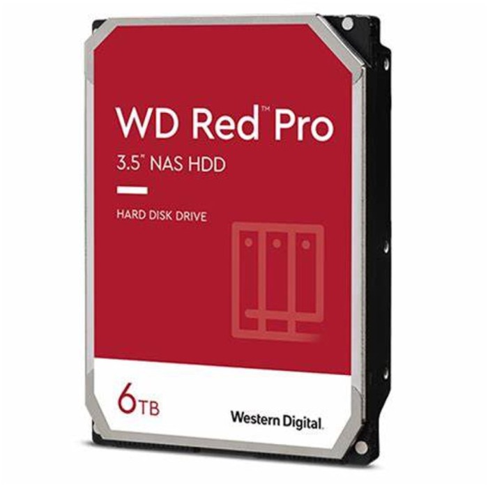 Trdi disk 6TB SATA3 WD6005FFBX 6GB/s 256MB Red PRO 7200rpm - primerno za snemalnike 24/7 Trdi disk 6TB SATA3 WD6005FFBX 6GB/s 256MB Red PRO 7200rpm - primerno za snemalnike 24/7