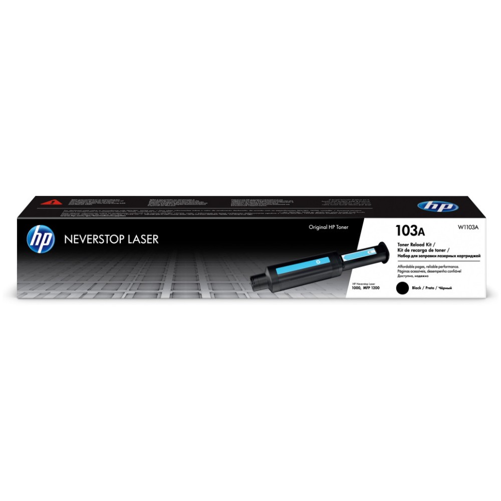 TONER HP 103A ČRN NEVERSTOP RELOAD KIT ZA NEVERSTOP LASER 1000/MFP 1200 ZA 2.500 STRANI (W1103A) HP TONER HP 103A ČRN NEVERSTOP RELOAD KIT ZA NEVERSTOP LASER 1000/MFP 1200 ZA 2.500 STRANI (W1103A)