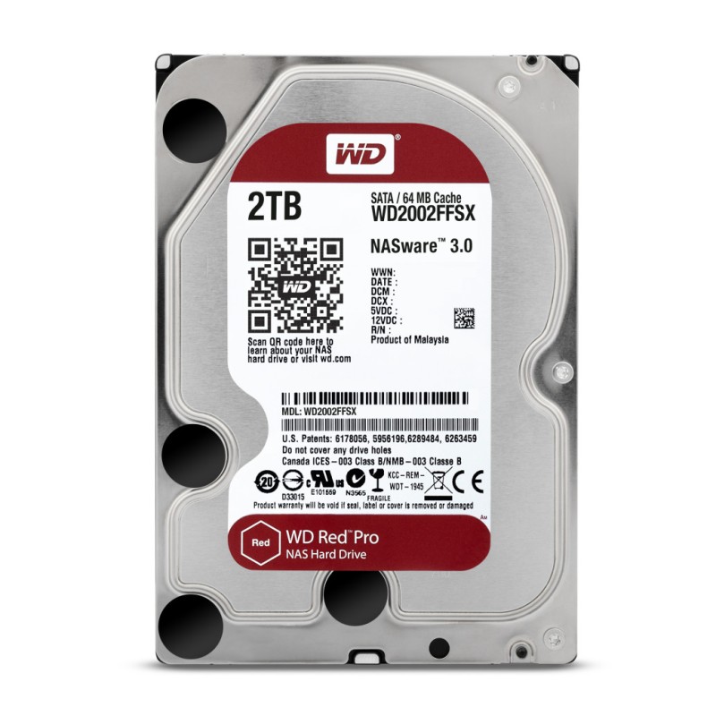 Trdi disk 2TB SATA3 WD2002FFSX 6Gb/s 64MB Intellipower Red PRO- primerno za NAS WD Trdi disk 2TB SATA3 WD2002FFSX 6Gb/s 64MB Intellipower Red PRO- primerno za NAS