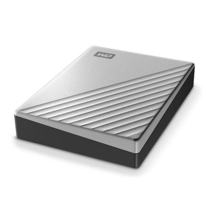 Prenosni disk 6,4cm (2,5) 1TB USB 3.1 WD My Passport Ultra srebrn USB-C (WDBC3C0010BSL) WD Prenosni disk 6,4cm (2,5) 1TB USB 3.1 WD My Passport Ultra srebrn USB-C (WDBC3C0010BSL)