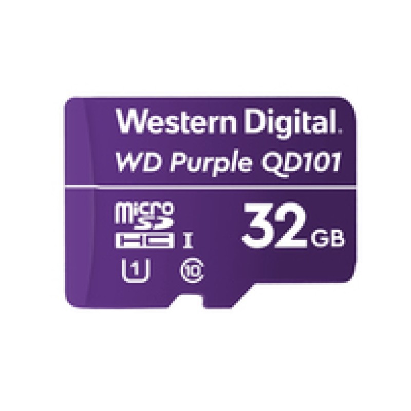 Spominska kartica SDXC-Micro 32GB WD Purple 80MB/s U1 UHS-I (WDD032G1P0C) WD Spominska kartica SDXC-Micro 32GB WD Purple 80MB/s U1 UHS-I (WDD032G1P0C)