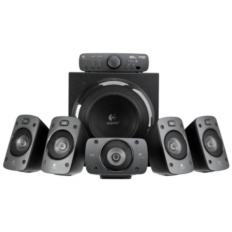 Zvočniki Logitech Z906 THX 500W - 5.1 (črna) LOGITECH Zvočniki Logitech Z906 THX 500W - 5.1 (črna)