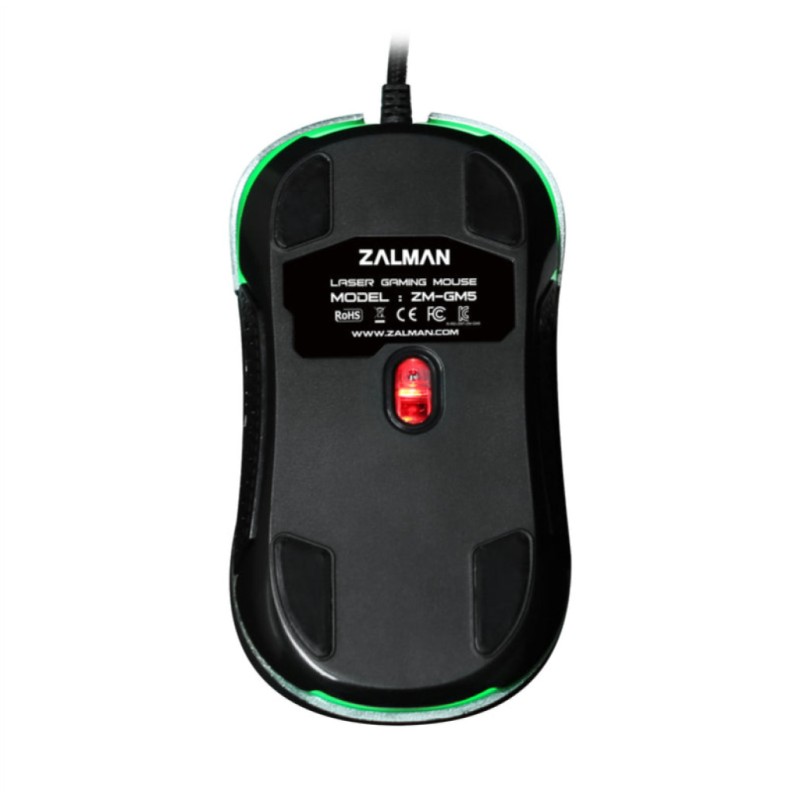 Miš Zalman ZM-GM5 Gaming Optical USB črna RGB Zalman Miš Zalman ZM-GM5 Gaming Optical USB črna RGB