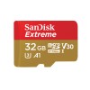 Spominska kartica SDXC-Micro 32GB Sandisk Etreme 100MB/s U3 V30 UHS-I (SDSQXAF-032G-GN6AA) +adapter