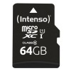Spominska kartica SDXC-Micro 64GB Intenso 45MB/s U1 UHS-I (3423490) INTENSO Spominska kartica SDXC-Micro 64GB Intenso 45MB/s U1 UHS-I (3423490)