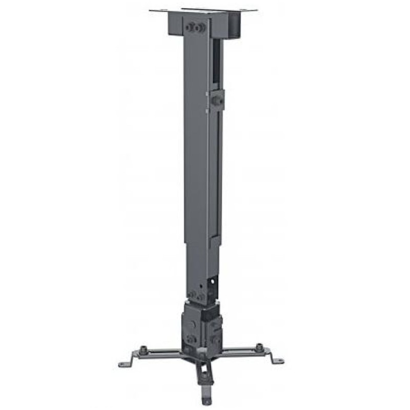 Nosilec stenski za projektor MANHATTAN, 20kg, 43-65 cm, naklon ±15 - črn Manhattan Nosilec stenski za projektor MANHATTAN, 20kg, 43-65 cm, naklon ±15 - črn
