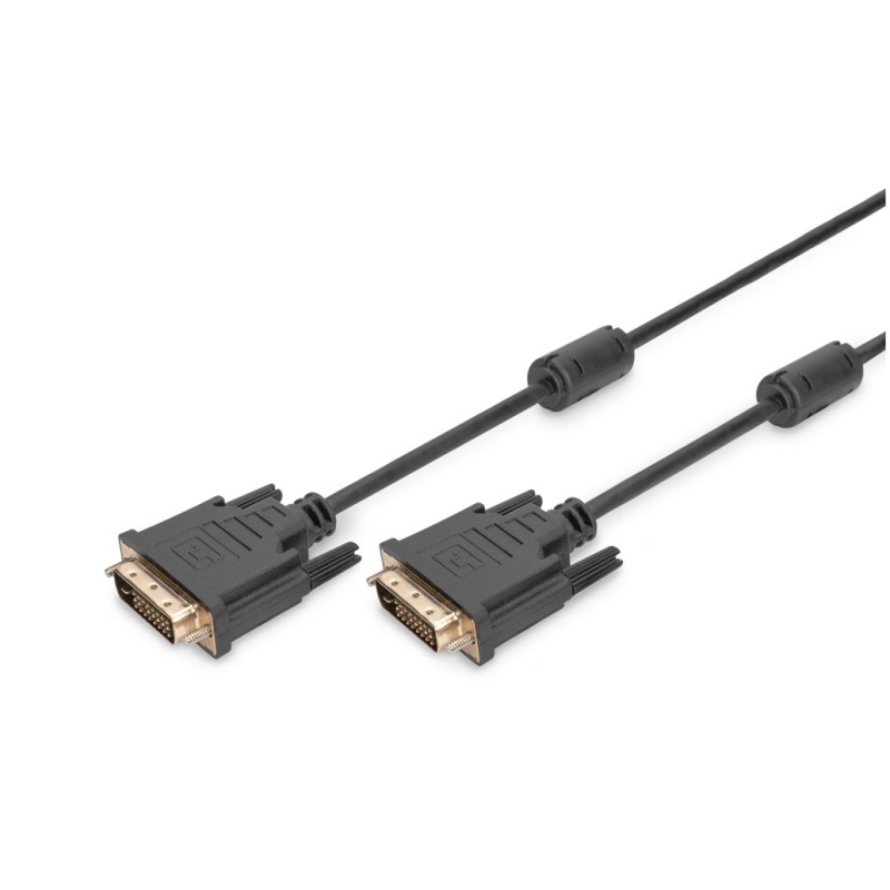 Kabel DVI-D (m) => DVI-D (m) 5,0m Digitus, 24+1 (AK-320101-050-S) Digitus Kabel DVI-D (m) => DVI-D (m) 5,0m Digitus, 24+1 (AK-320101-050-S)