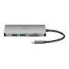 Priklopna postaja USB-C => D-LINK USB-C 8 v 1 HUB HDMI 4K USB 3.0 100W microSD/SD D-link Priklopna postaja USB-C => D-LINK USB-C 8 v 1 HUB HDMI 4K USB 3.0 100W microSD/SD