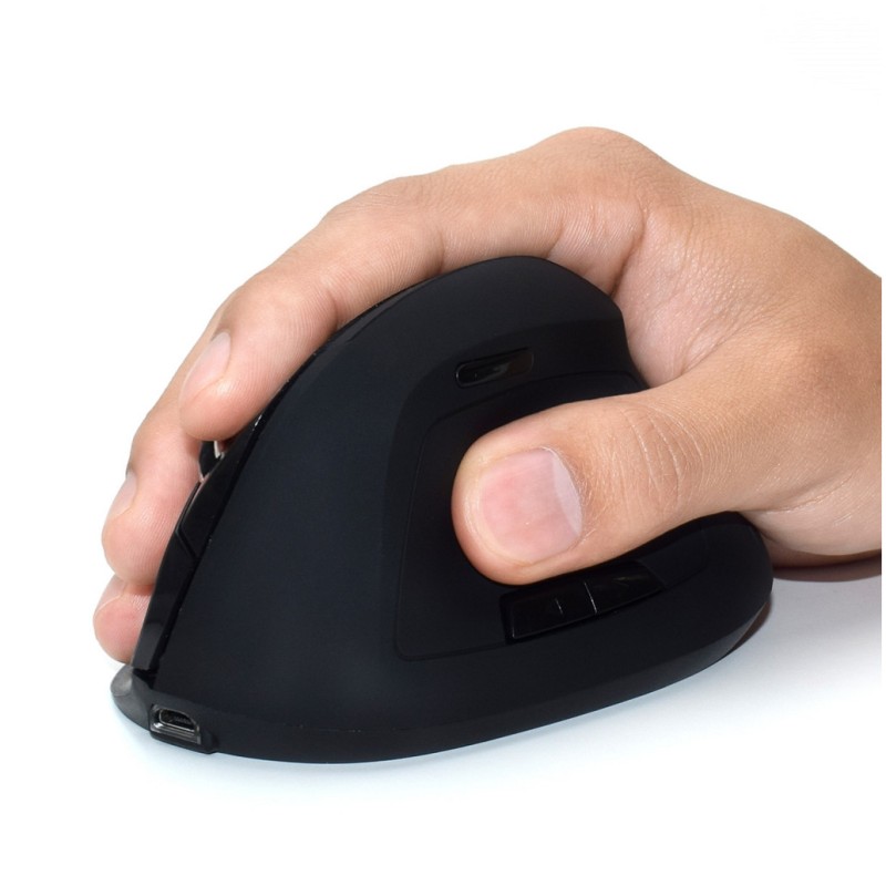 Miš Ewent brezžična optična Ergonomic Vertical 1600dpi črna (EW3158) Ewent Miš Ewent brezžična optična Ergonomic Vertical 1600dpi črna (EW3158)