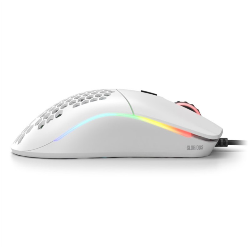 Miš Glorious Žična Race Model O optična gaming RGB bela mat (GO-WHITE) Glorious Miš Glorious Žična Race Model O optična gaming RGB bela mat (GO-WHITE)