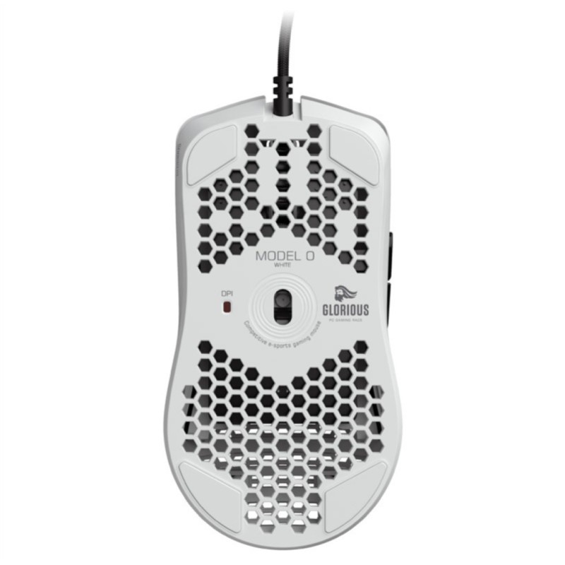 Miš Glorious Žična Race Model O optična gaming RGB bela mat (GO-WHITE) Glorious Miš Glorious Žična Race Model O optična gaming RGB bela mat (GO-WHITE)