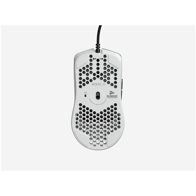 Miš Glorious Žična Race Model O optična gaming RGB bela mat (GO-WHITE) Glorious Miš Glorious Žična Race Model O optična gaming RGB bela mat (GO-WHITE)