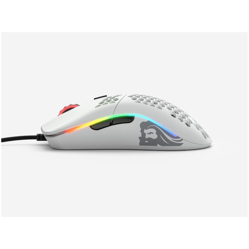 Miš Glorious Žična Race Model O optična gaming RGB bela mat (GO-WHITE) Glorious Miš Glorious Žična Race Model O optična gaming RGB bela mat (GO-WHITE)