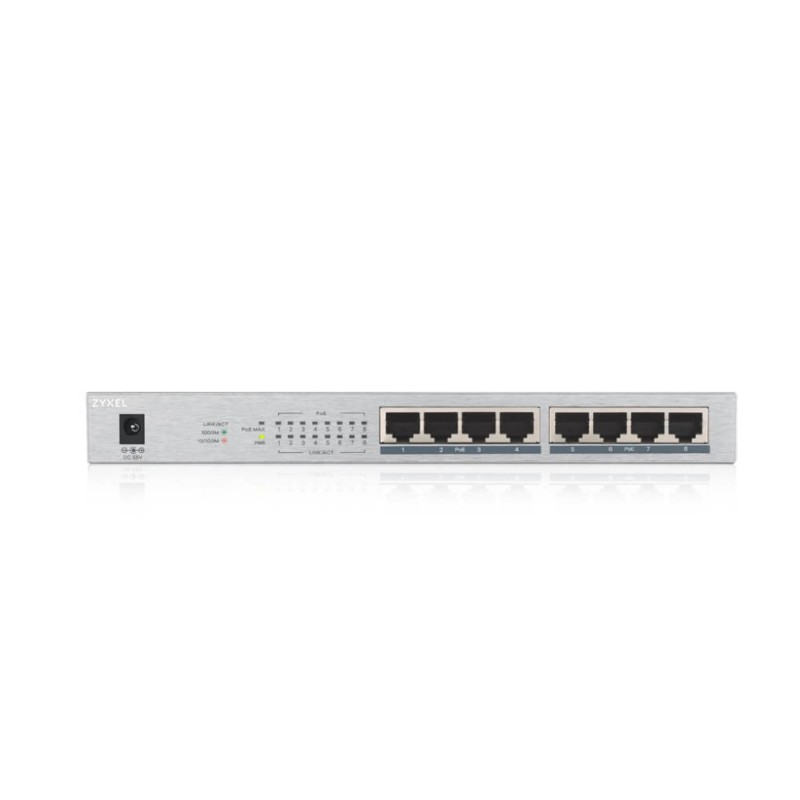 STIKALO 8-PORT ZyXEL 100/1000 PoE+ (GS1008HP-EU0101F) ZyXEL STIKALO 8-PORT ZyXEL 100/1000 PoE+ (GS1008HP-EU0101F)